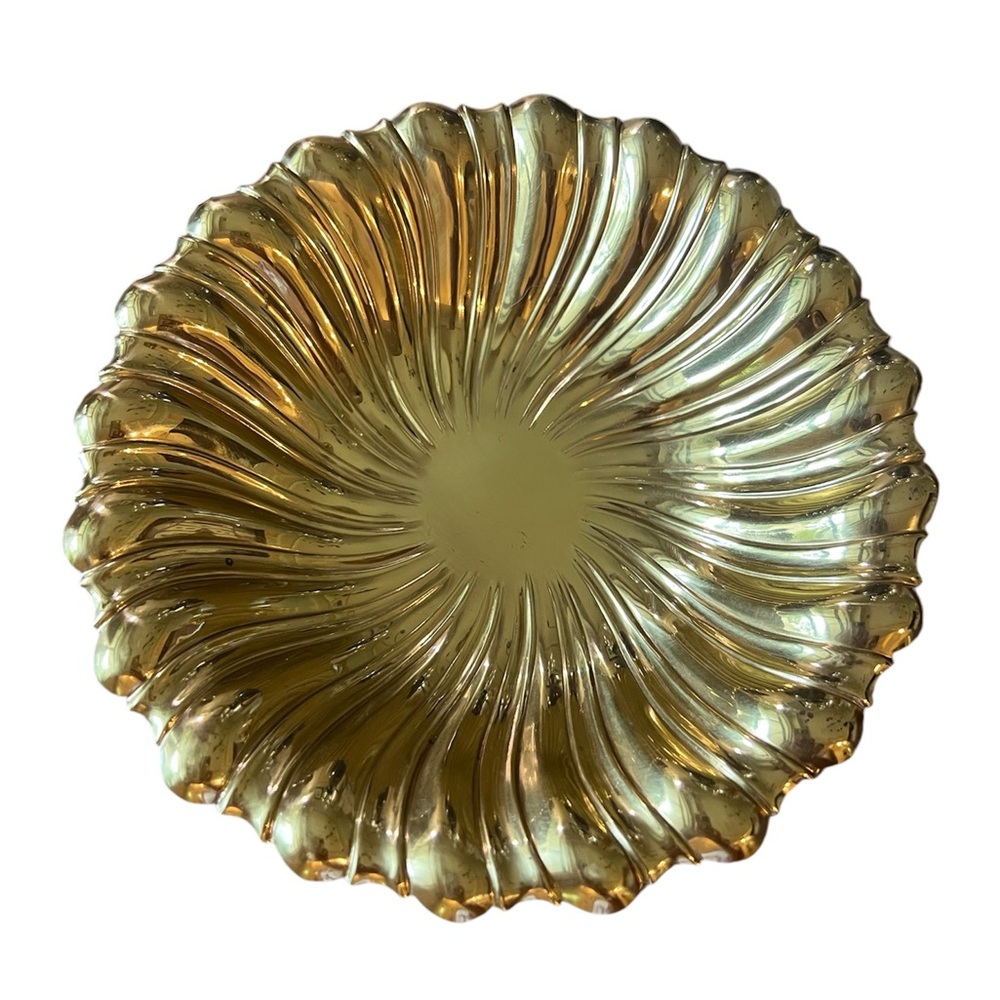 Mid Century Brass Bowl
